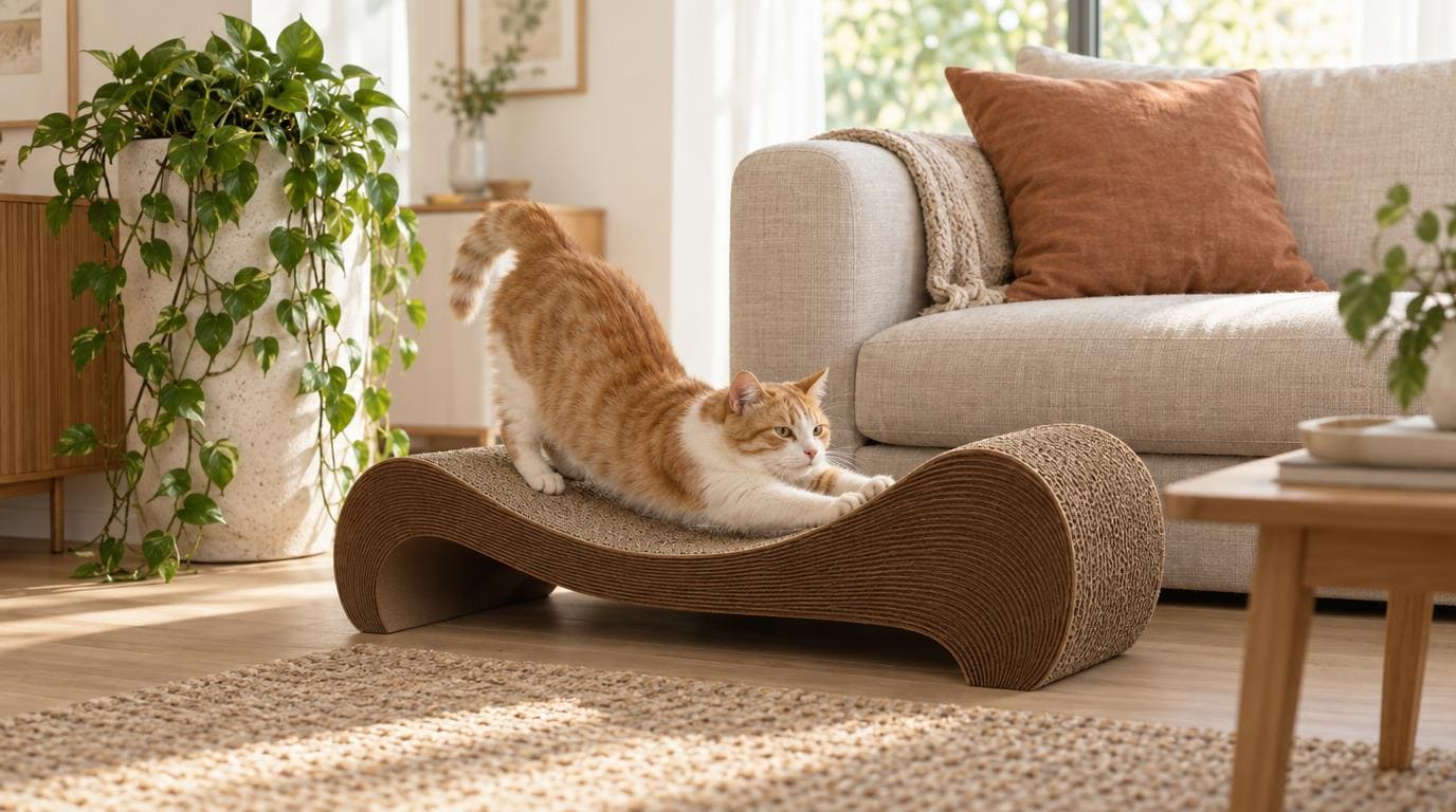 Best cat scratcher that looks good in modern living room