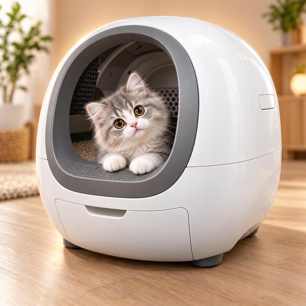 PETKIT PuraMax 2 review unit in a modern living room